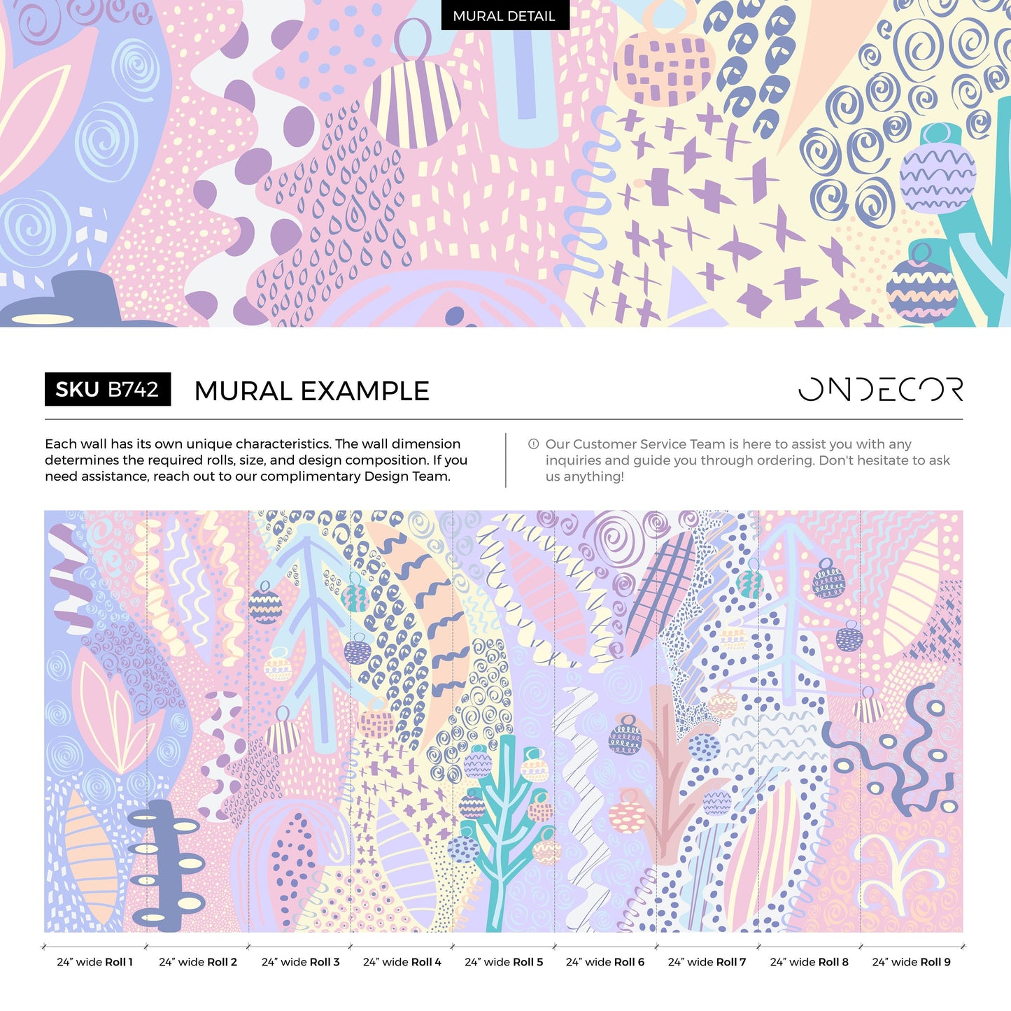 Contemporary Mural Wallpaper Removable Wallpaper Wall Decor Home Decor Wall Art Printable Wall Art Room Decor Wall Prints - B742