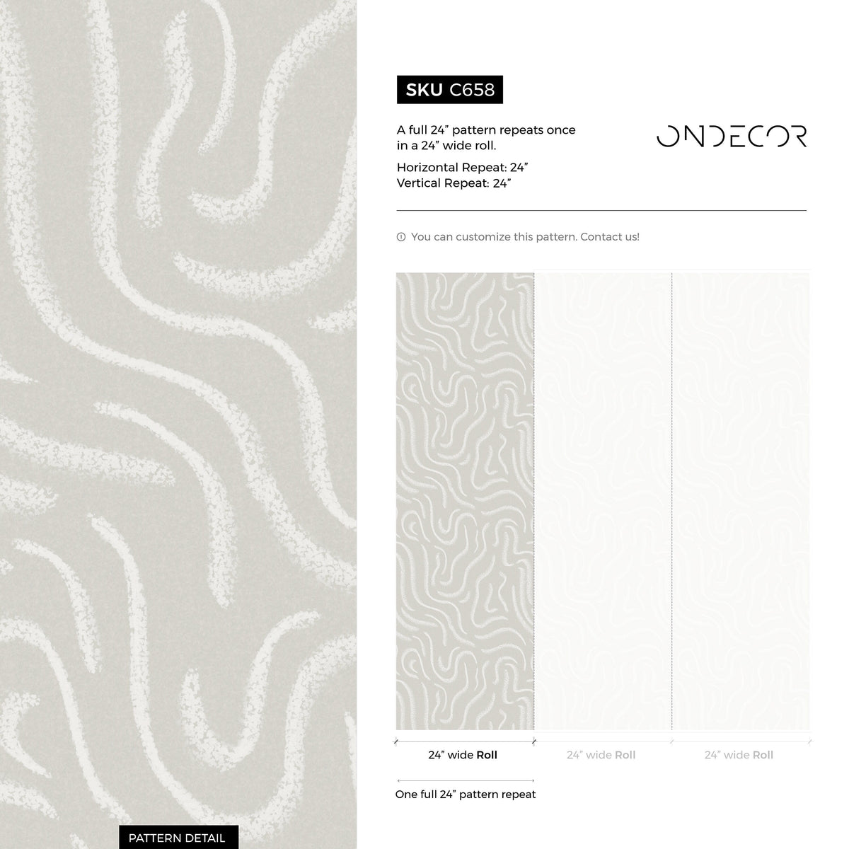 Abstract Brush Stroke Wallpaper / Peel and Stick Wallpaper Removable Wallpaper Home Decor Wall Art Wall Decor Room Decor - C658