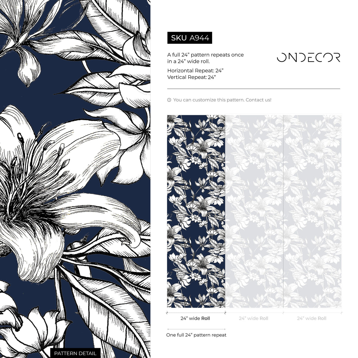 Removable Wallpaper, Boho Wall, Peel and Stick Wallpaper, Removable Wallpaper, Wall Paper Removable, Wallpaper - A944