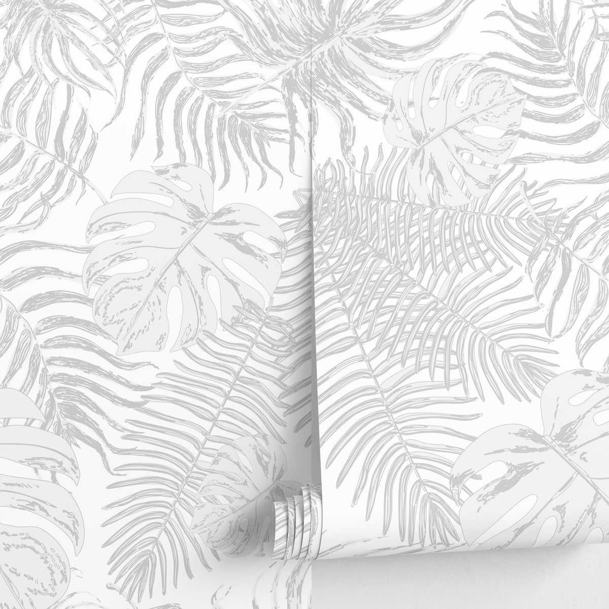 Removable Wallpaper, Tropical Wallpaper, Leaf Wallpaper, Leaves Wallpaper, Wall Paper, Peel and Stick Wallpaper, Wallpaper - A561