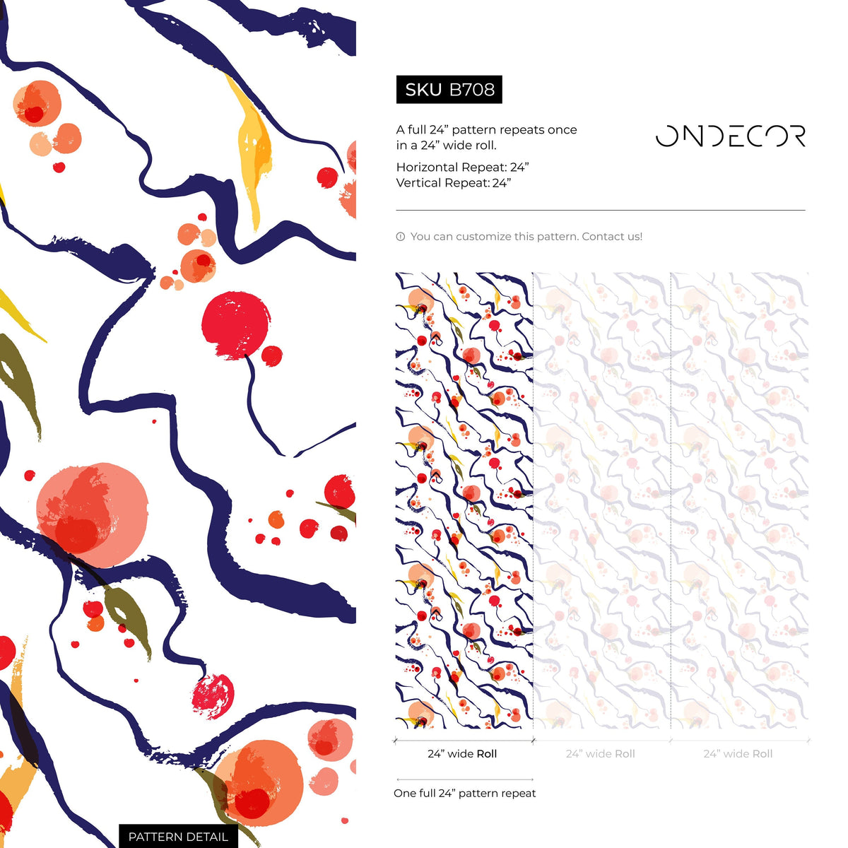 Abstract Strokes Wallpaper Removable Wallpaper Wall Decor Home Decor Wall Art Printable Wall Art Room Decor Wall Prints Wall Hanging - B708