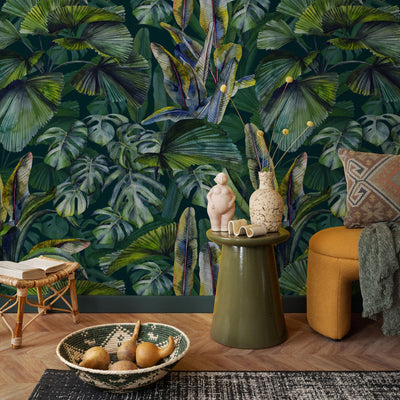 Green Palm Wallpaper