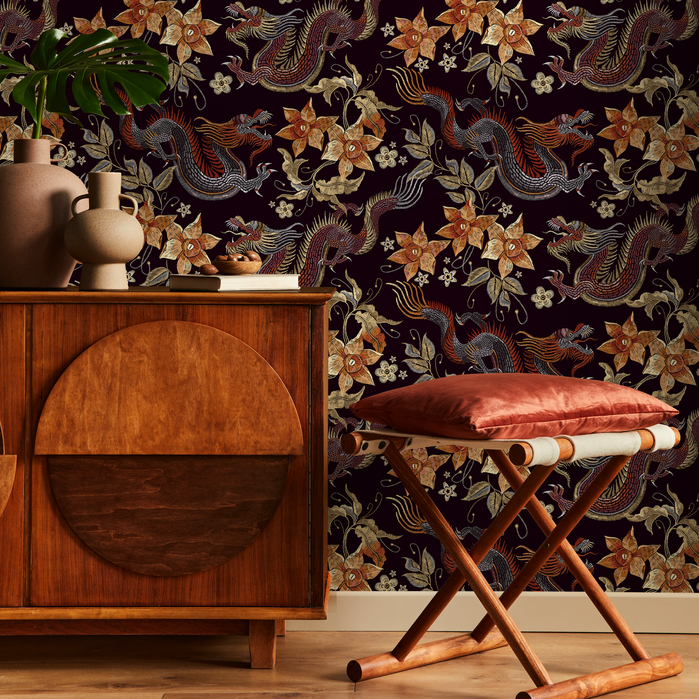 Chinoiserie Wallpaper