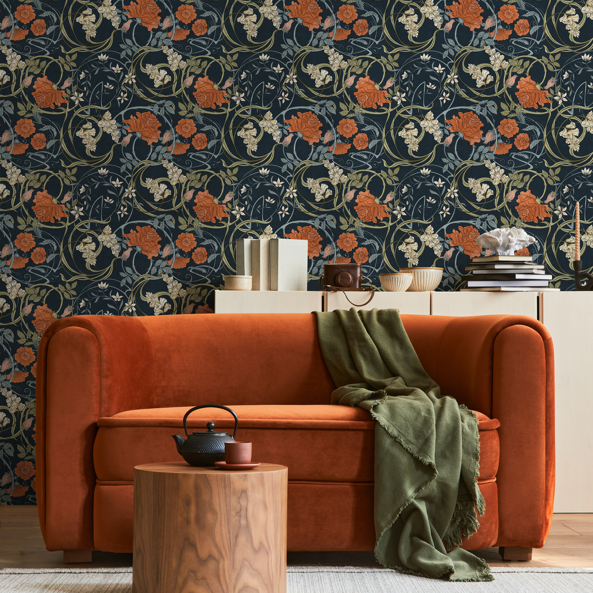 Flowered Wallpaper