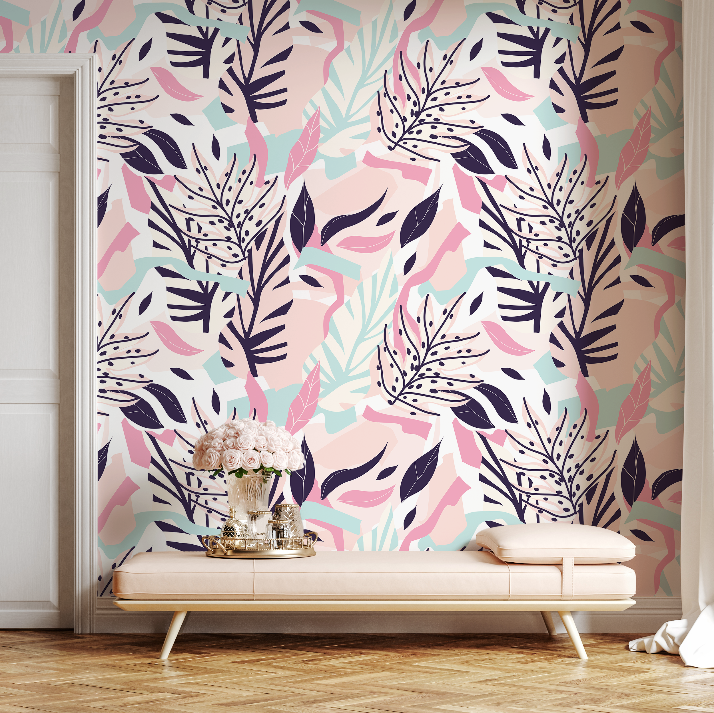 Pink and Purple Wallpaper
