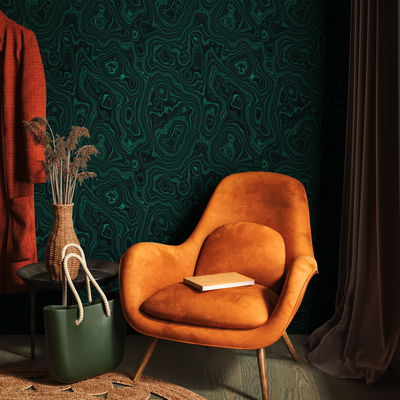 Papier peint en marbre