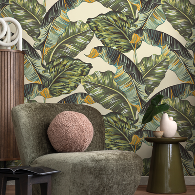 Green Wallpaper Leaves