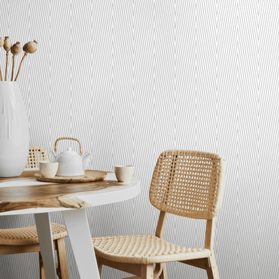 Plain White Peel And Stick Wallpaper