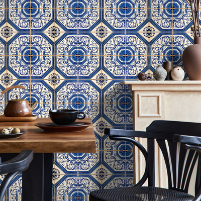 Peel And Stick Wallpaper Tile Look