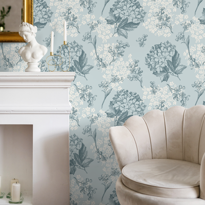 Pale Blue Wallpaper