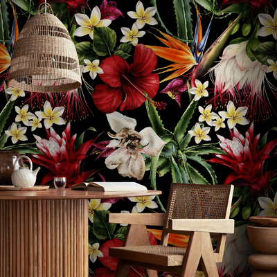 Large Flower Wallpaper