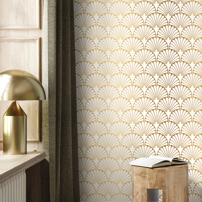 Gold Textured Wallpaper
