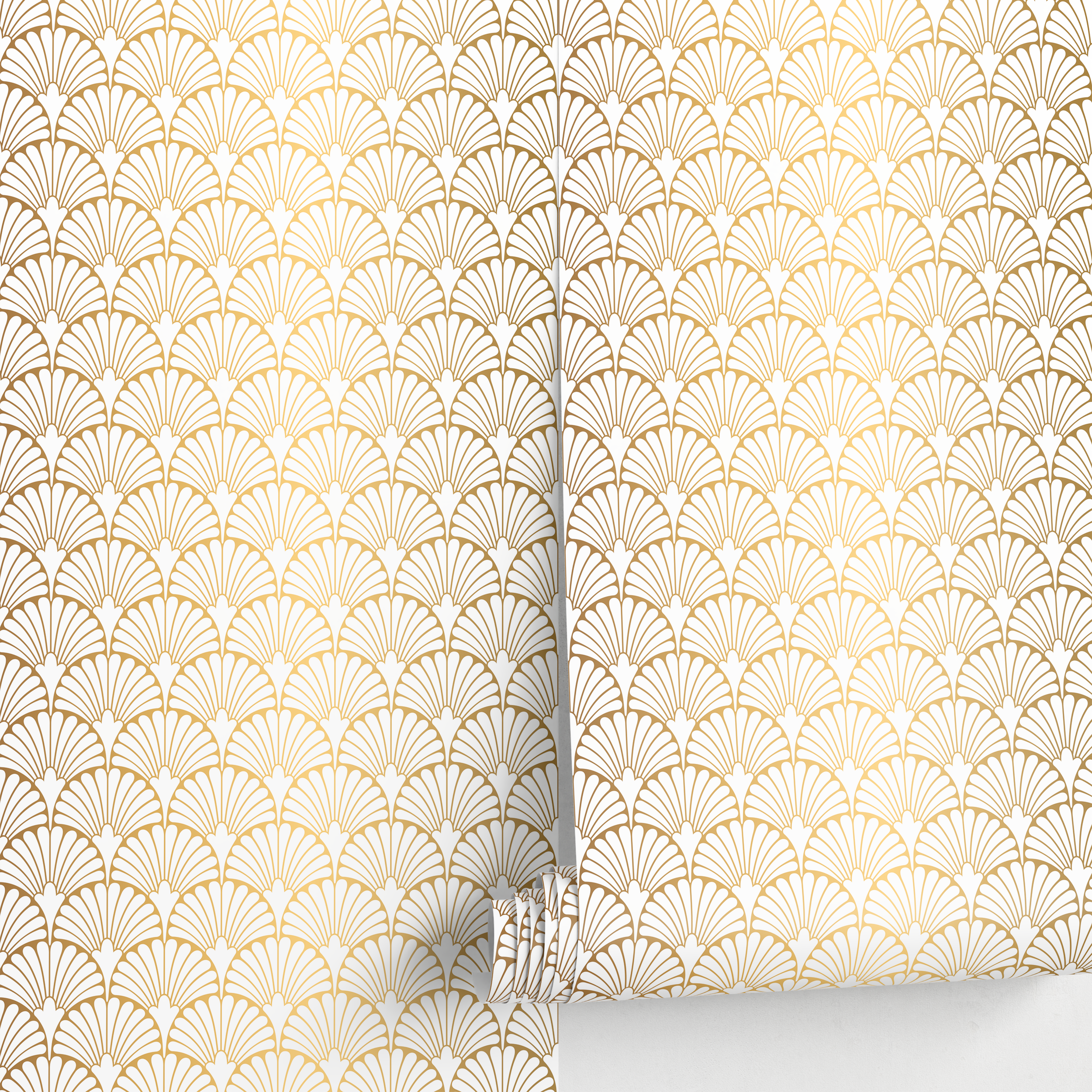 Art Deco Bathroom Wallpaper