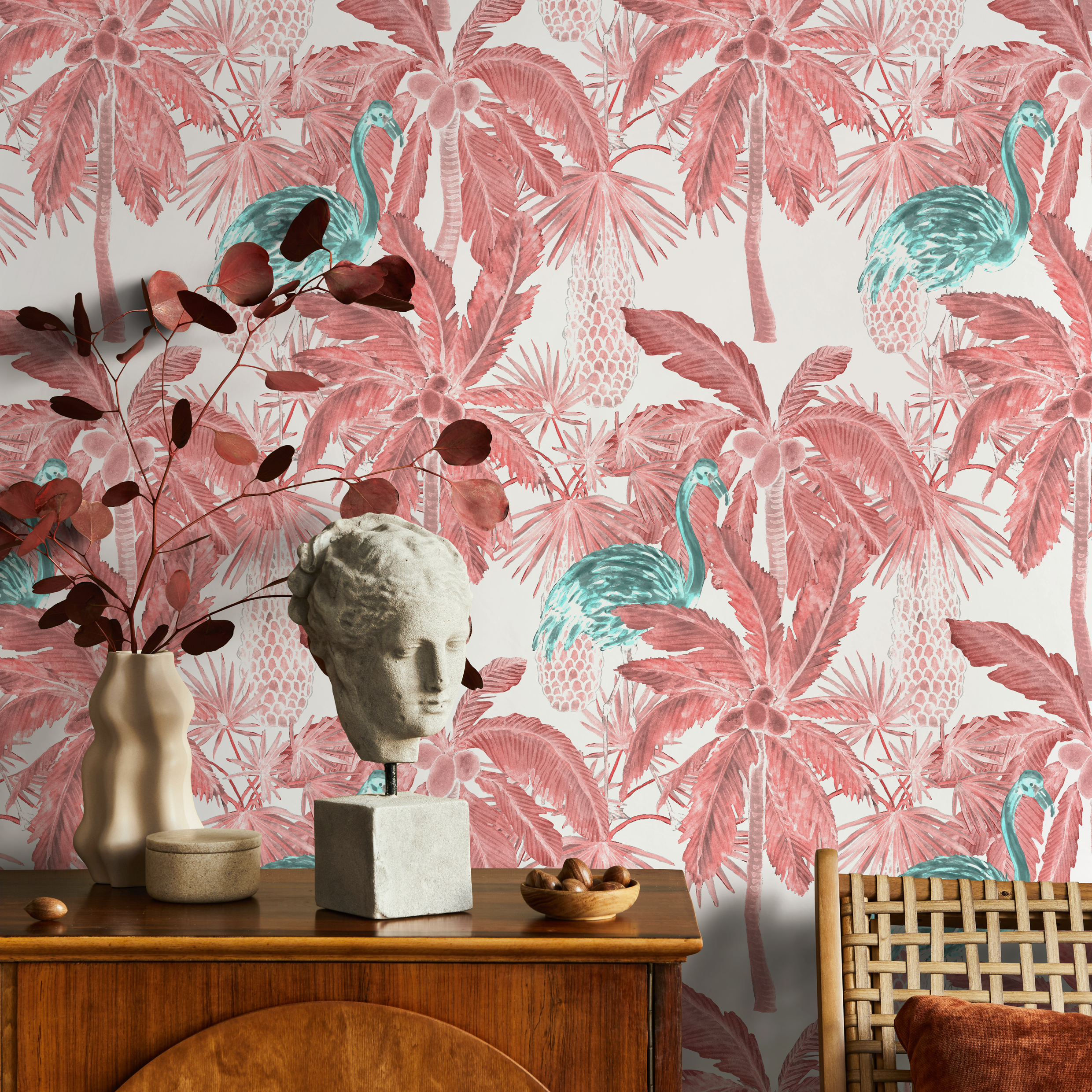 Pink Tree Wallpaper