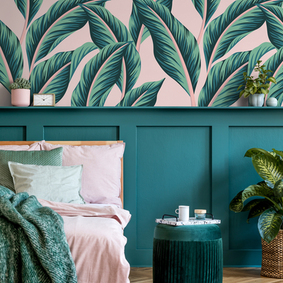 Tropical Pink Wallpaper