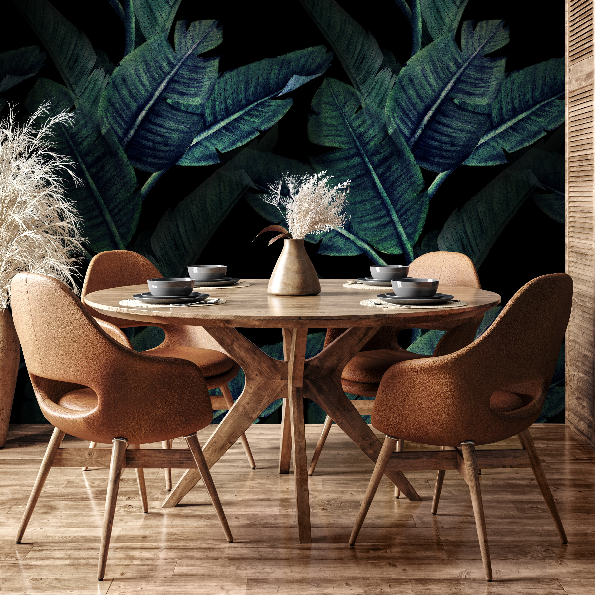 Dark Tropical Wallpaper