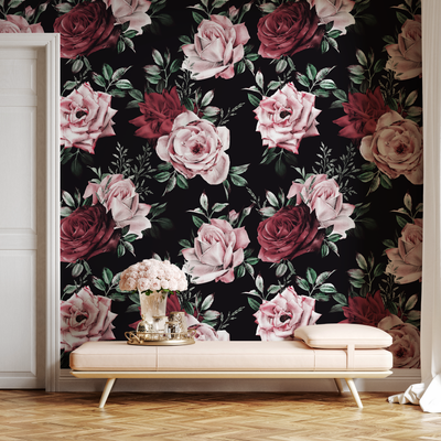 Dark Red Rose Wallpaper