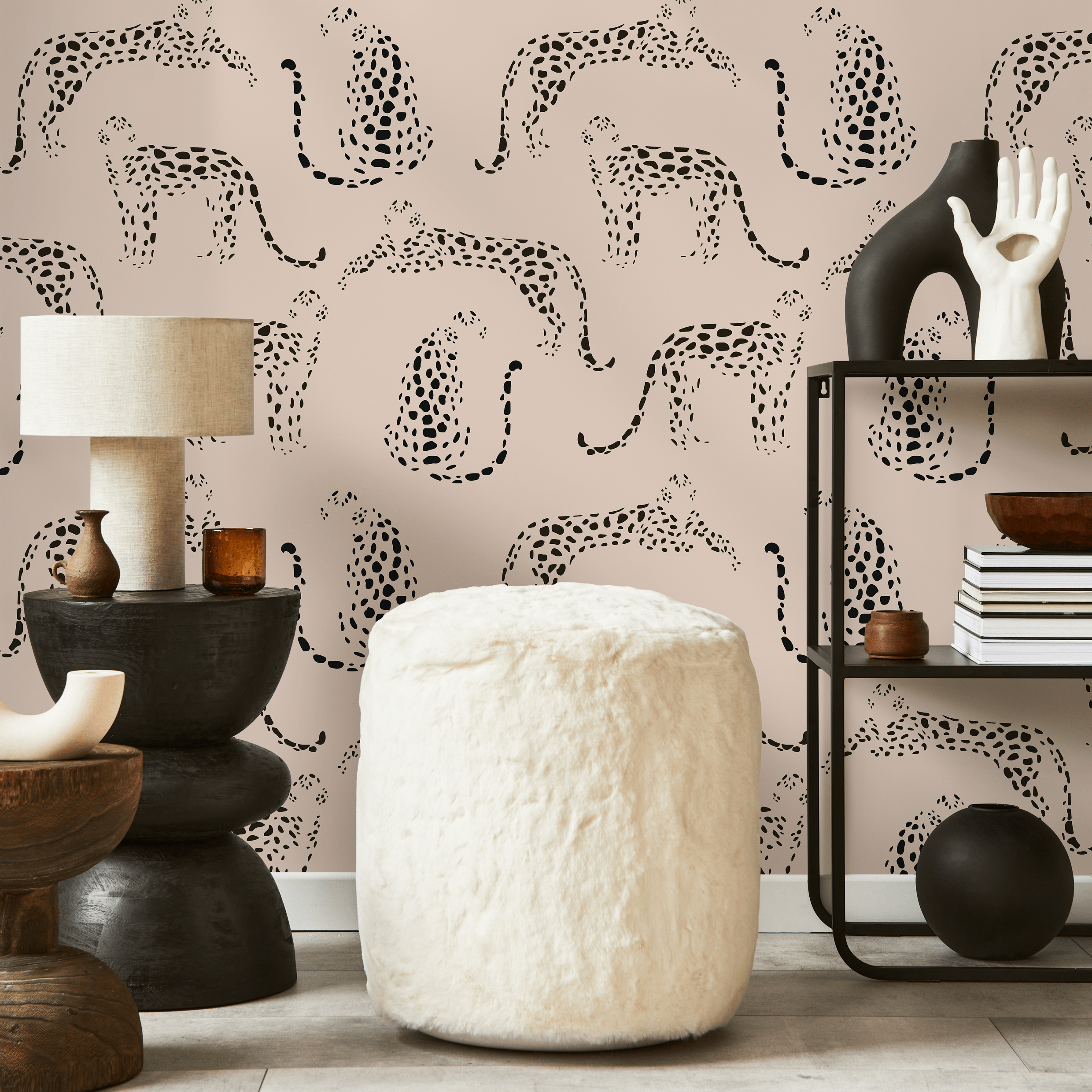 Cheetah Wallpaper Print