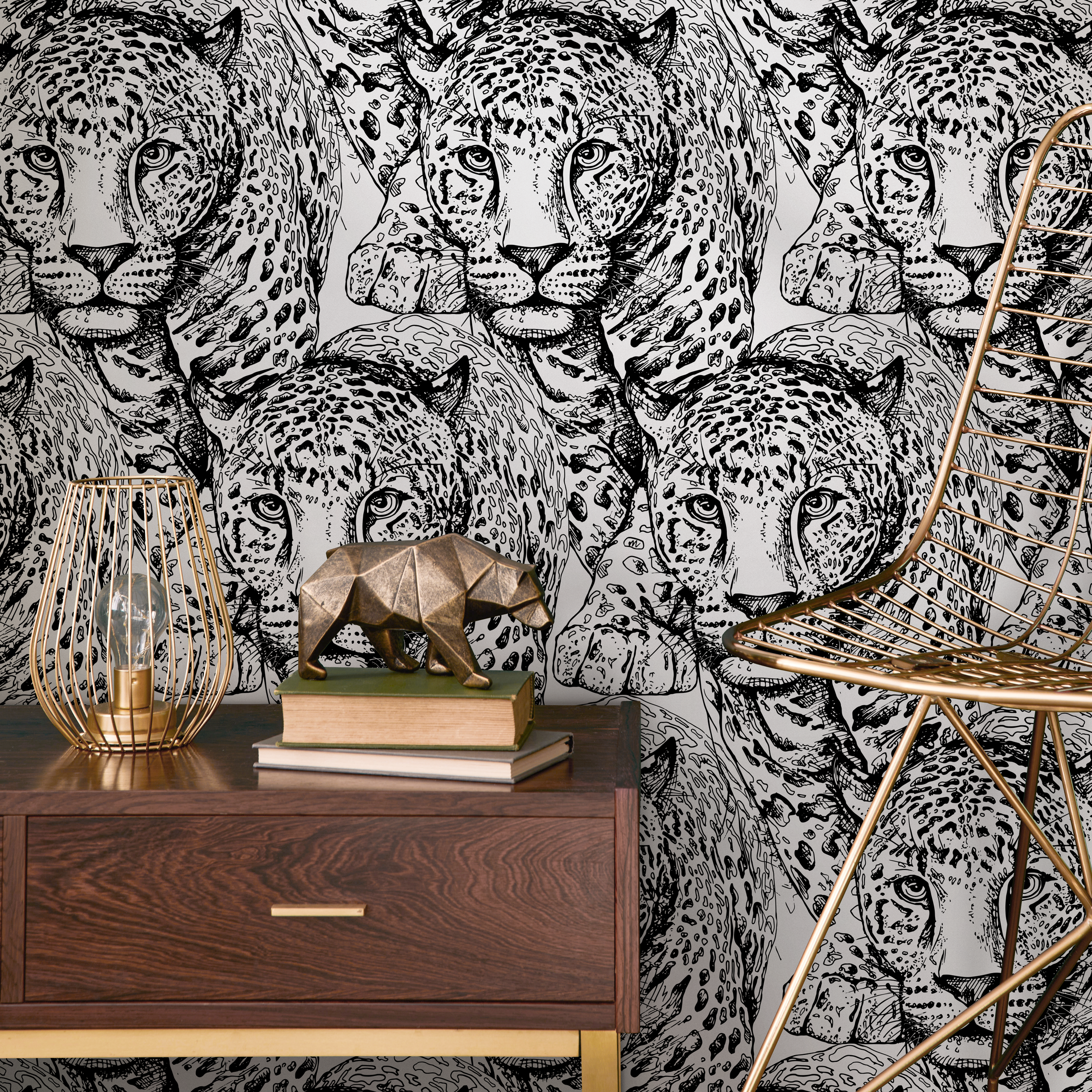 Wallpaper Leopard Print
