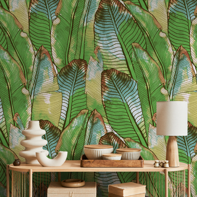 Banana Leaves Wallpaper