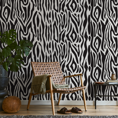Sage Animal Print Wallpaper
