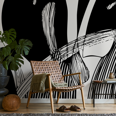 Modern Living Room Wallpaper