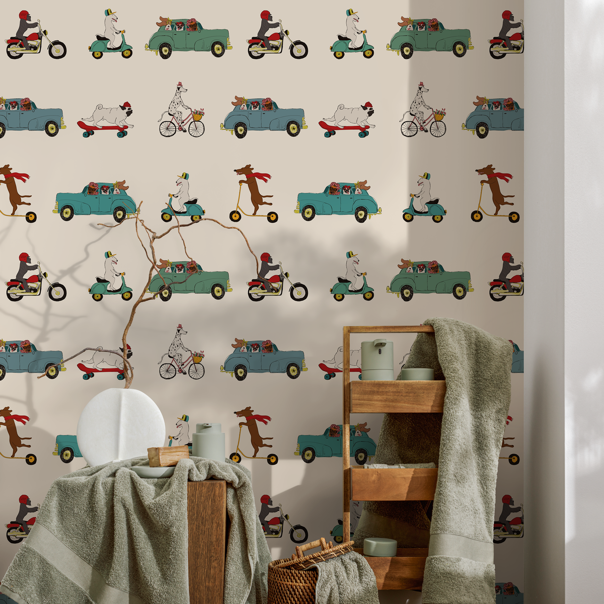Fun Wallpaper For Bathrooms