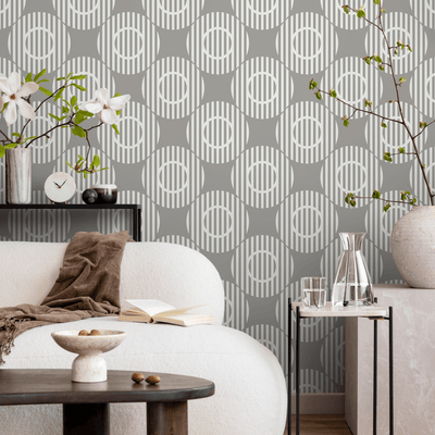 Dark Grey Peel and Stick Wallpaper for Modern Accent Walls