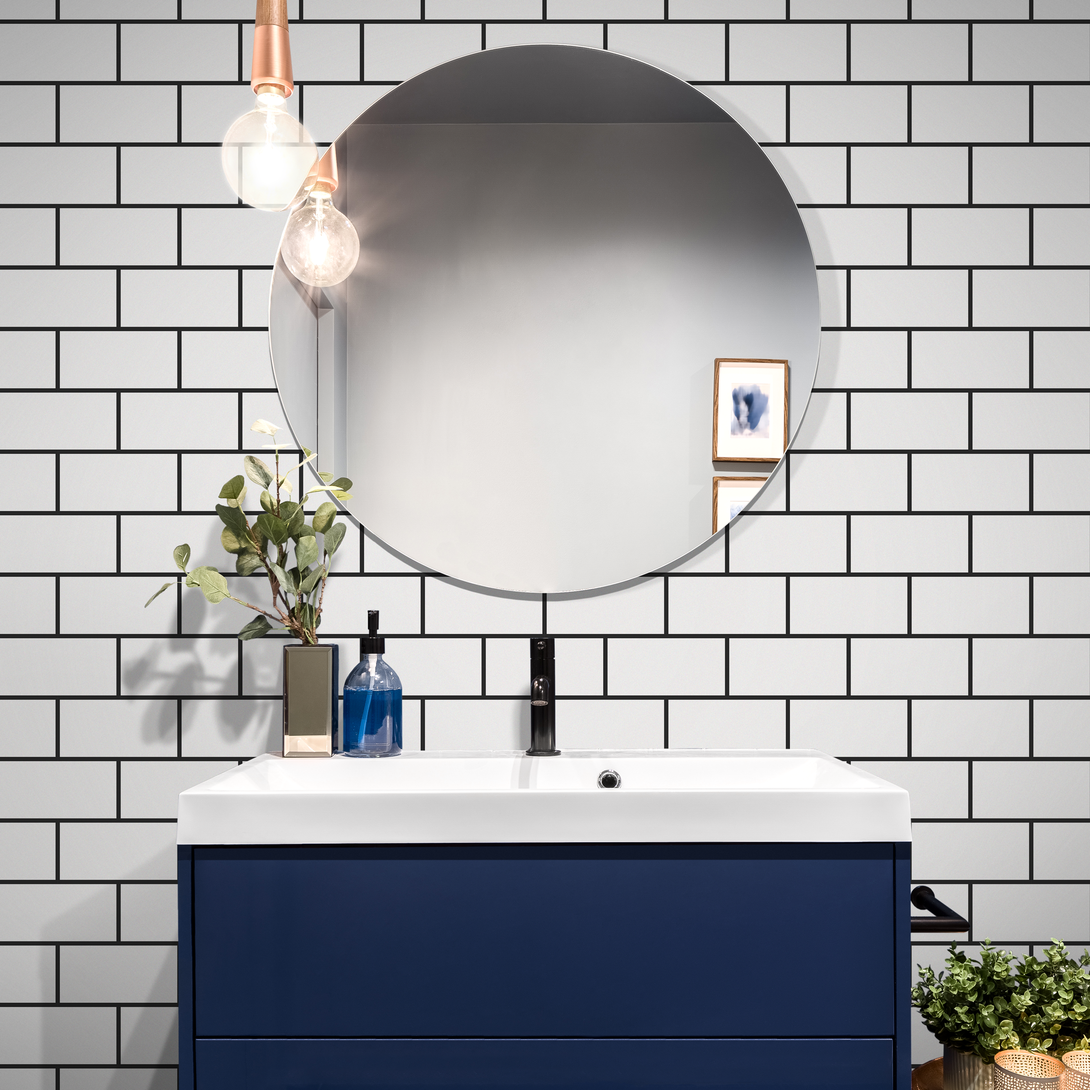 White Brick Wallpaper