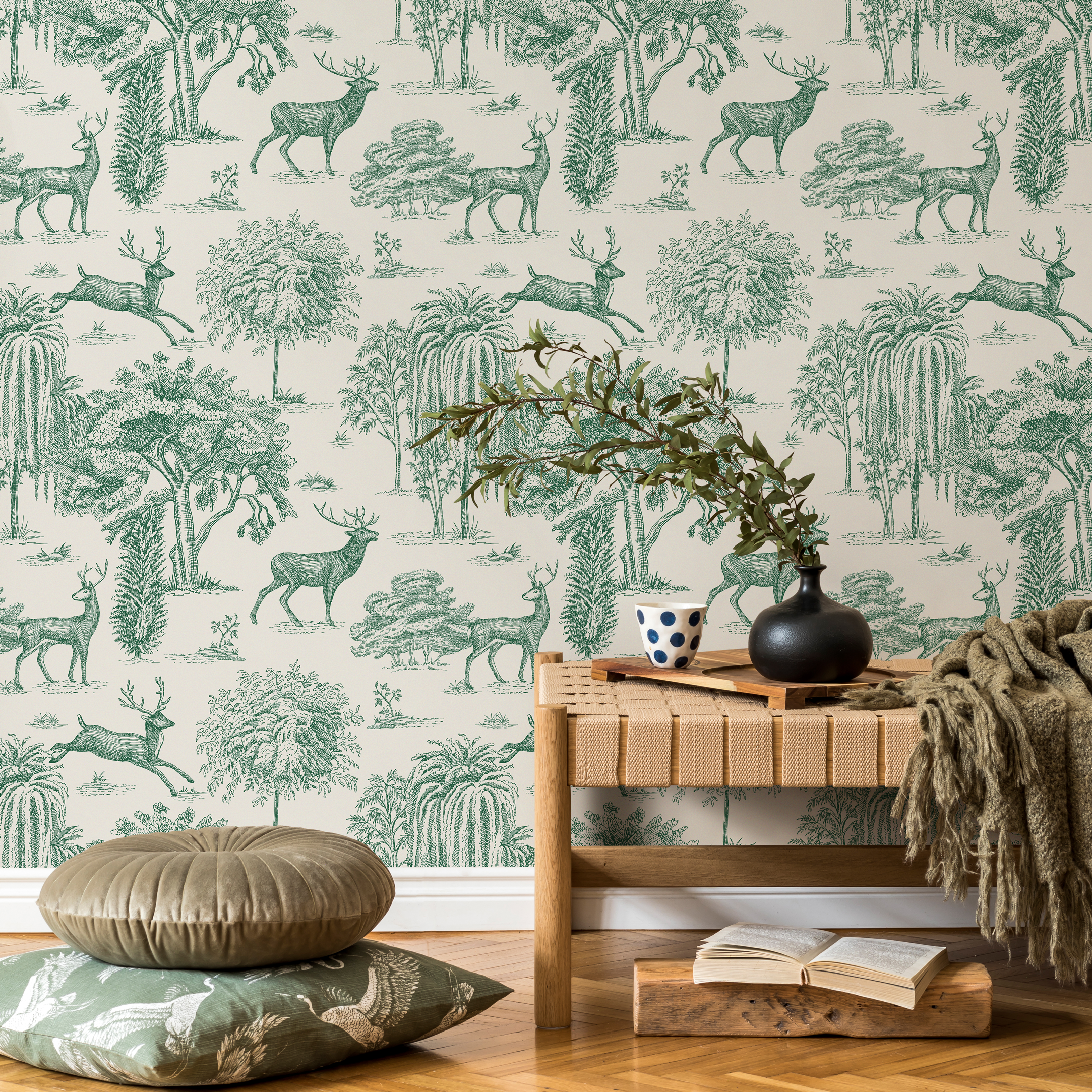 Wildlife Peel And Stick Wallpaper