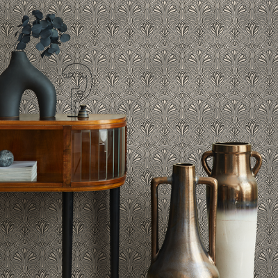 Art Nouveau Abstract Wallpaper