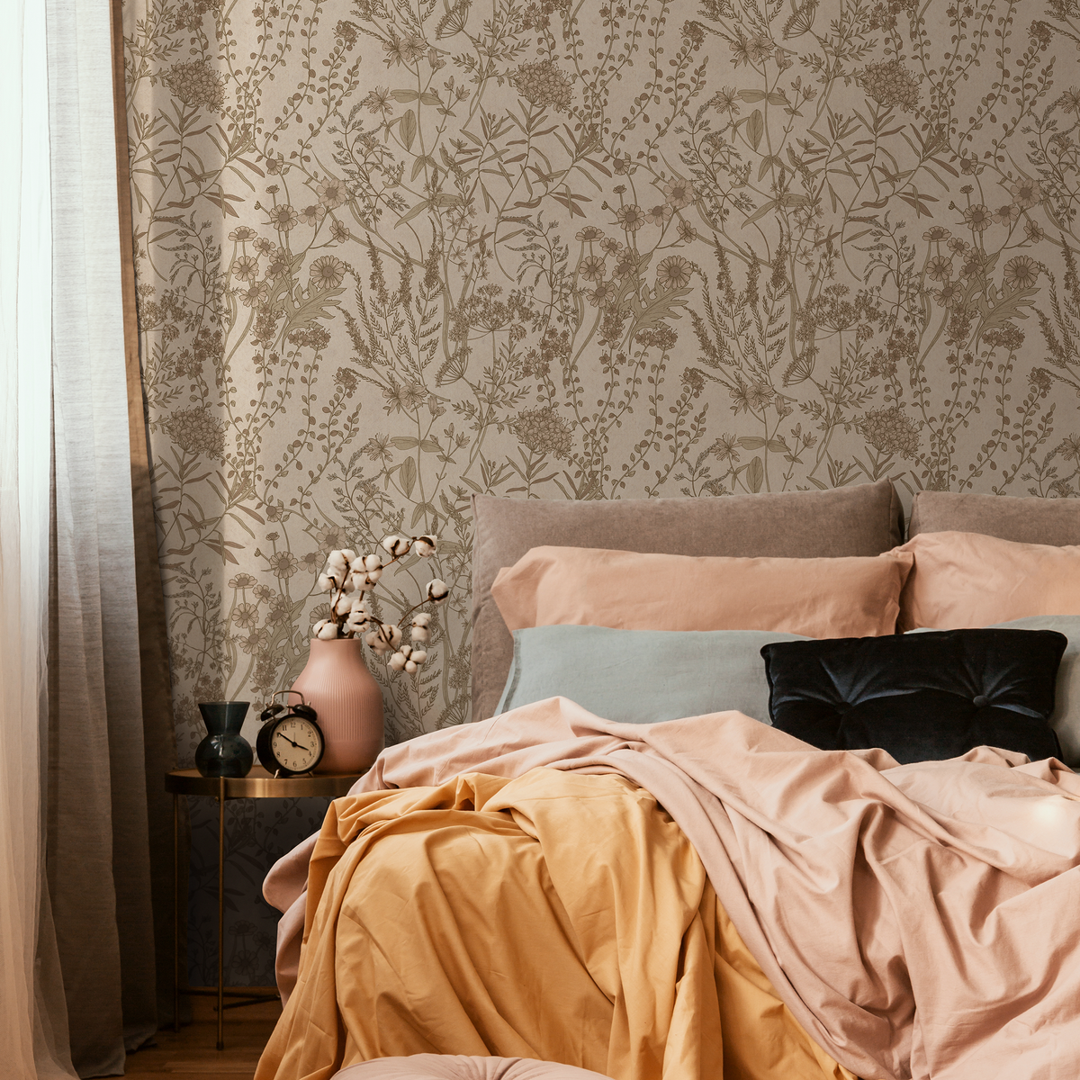 Wallpaper In Bedroom