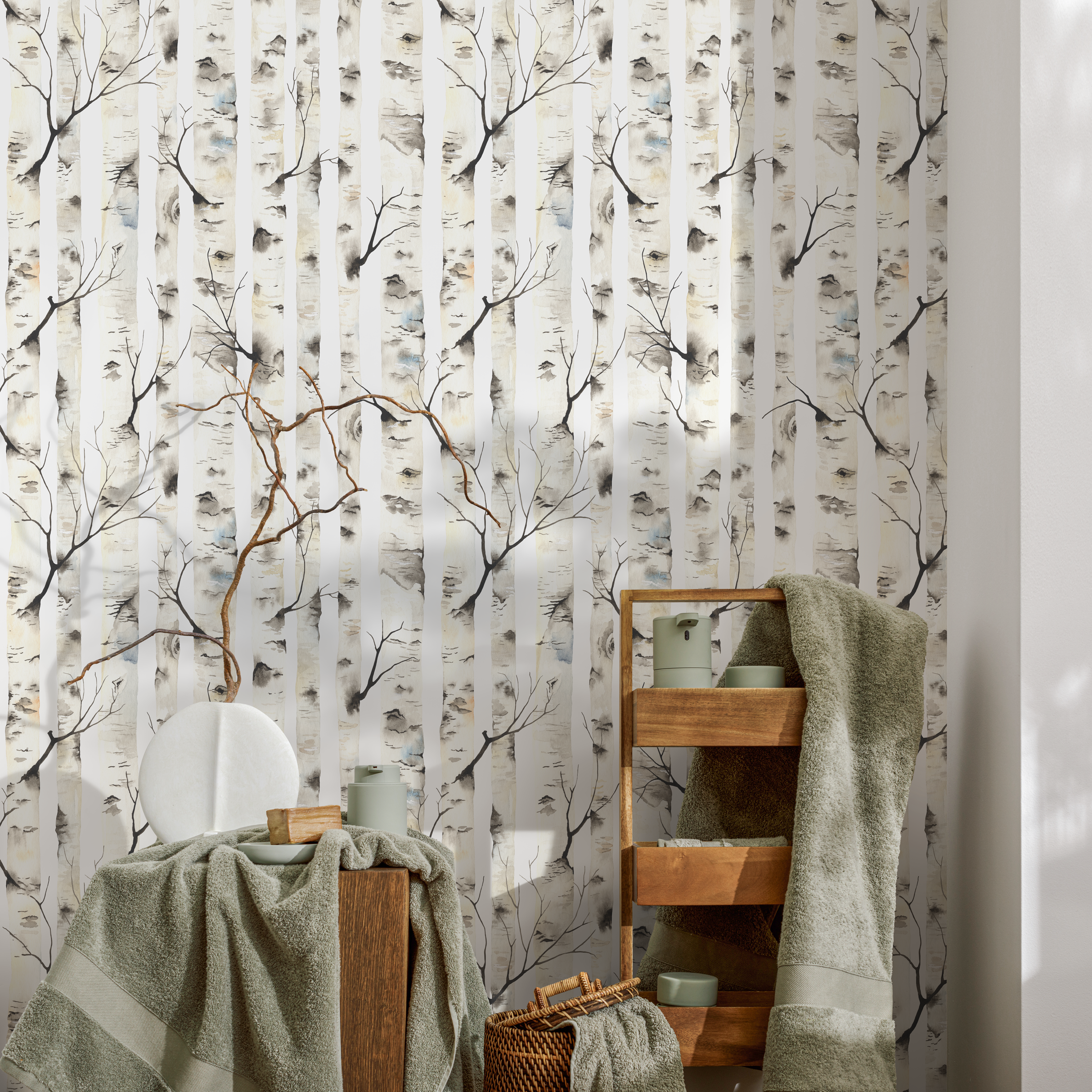 Wallpaper Laundry Room
