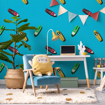 Peel And Stick Sports Wallpaper