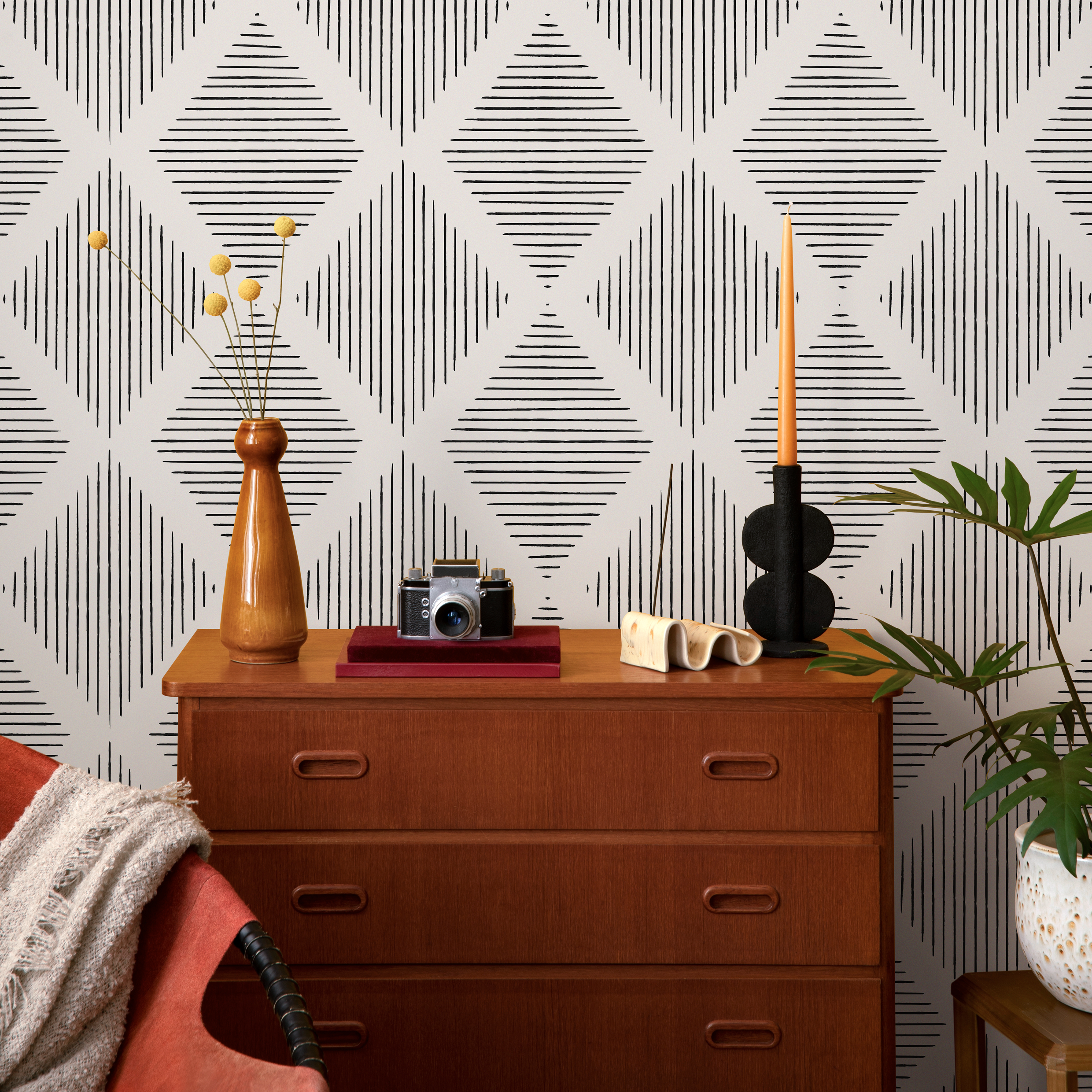 Renter Friendly Peel And Stick Wallpaper