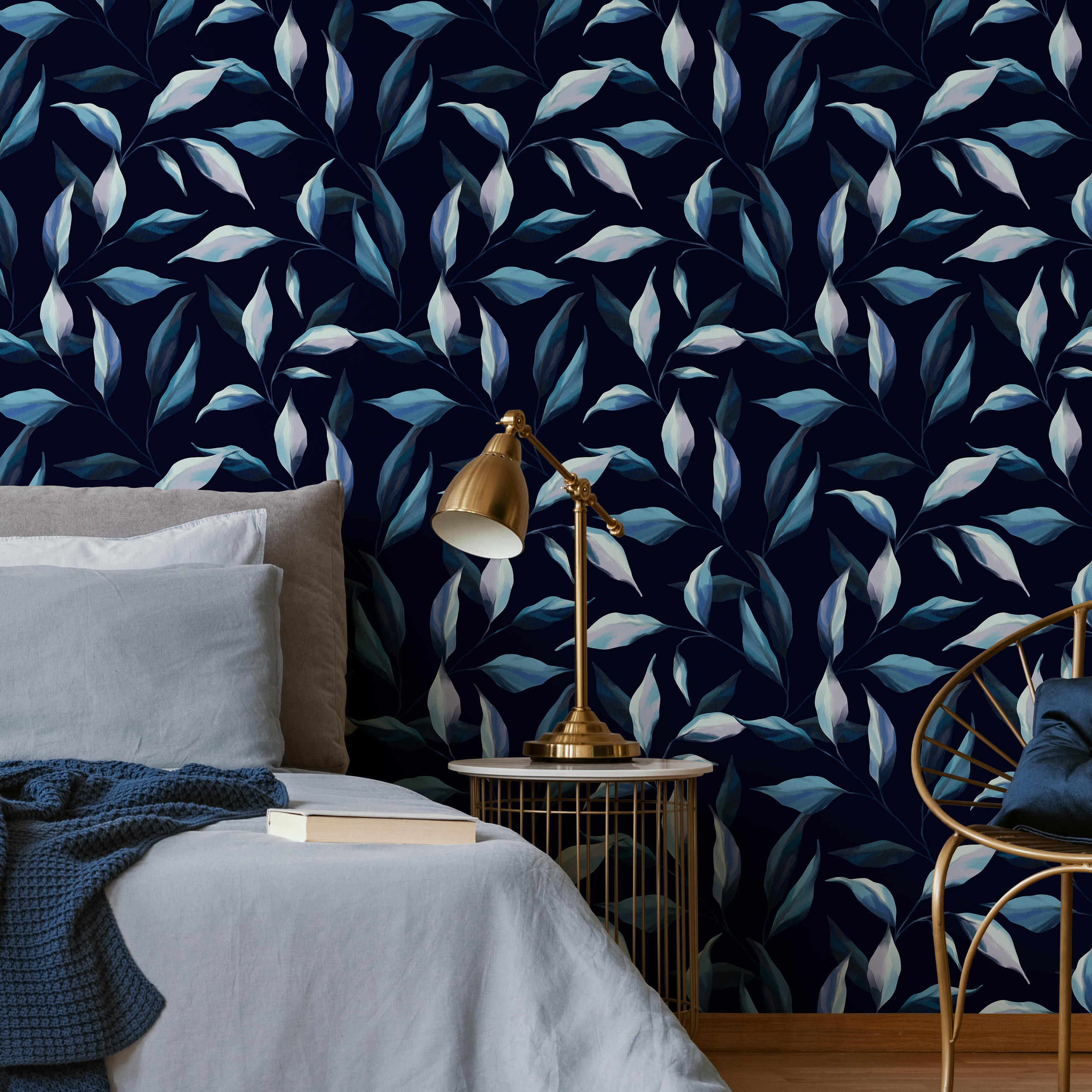 Dark Navy Blue Wallpaper