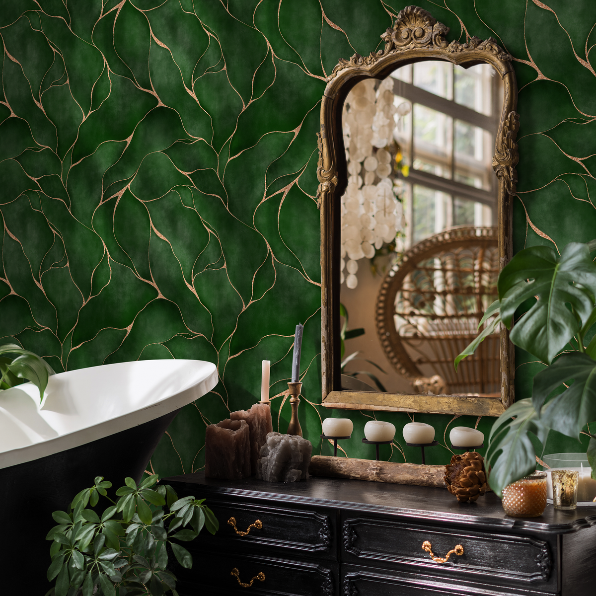 Luxury Bathroom Wallpaper