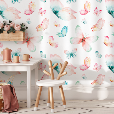 Pink Watercolor Wallpaper