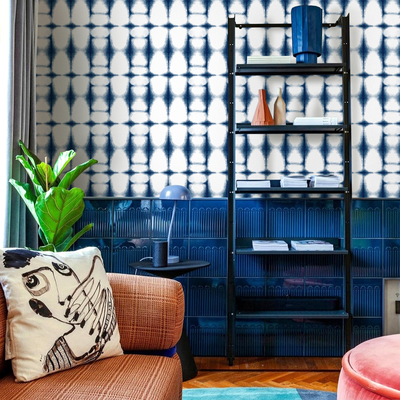Shibori Peel And Stick Wallpaper