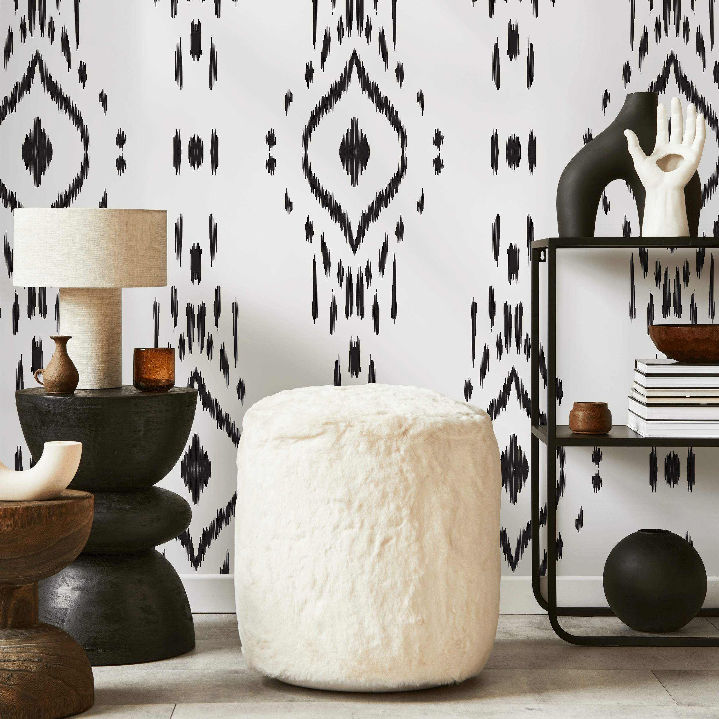 Ikat Wallpaper Peel And Stick