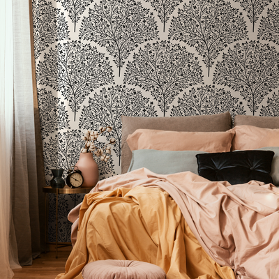 Black Wallpaper for Bedroom