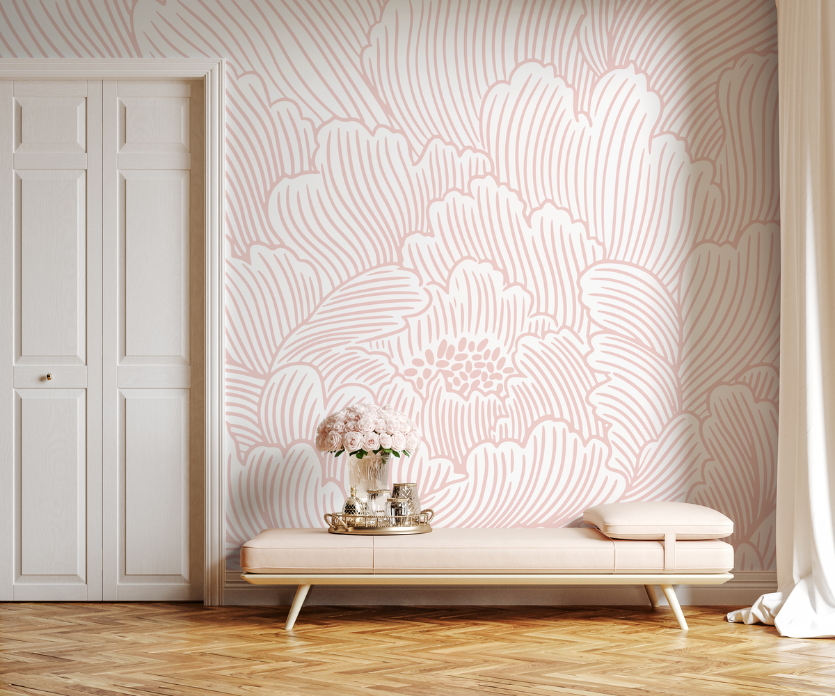 Big Floral Wallpaper
