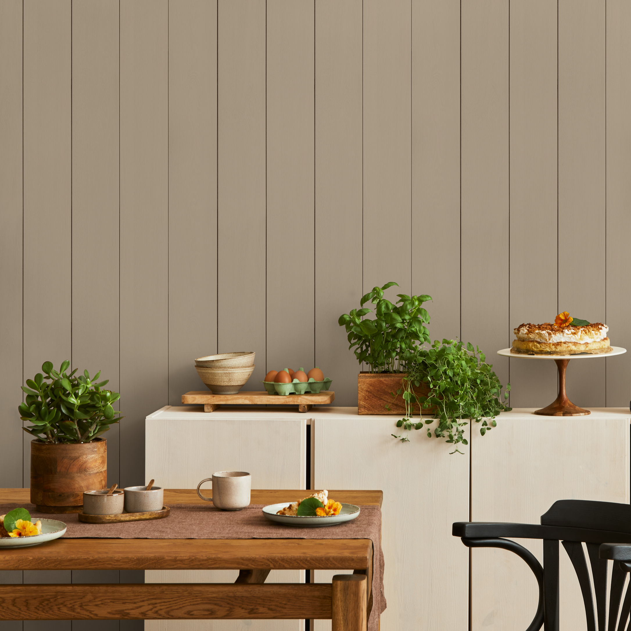 Wallpaper Country Kitchen