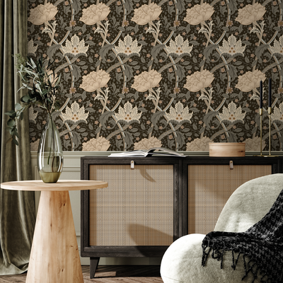 Traditional Floral Wallpaper