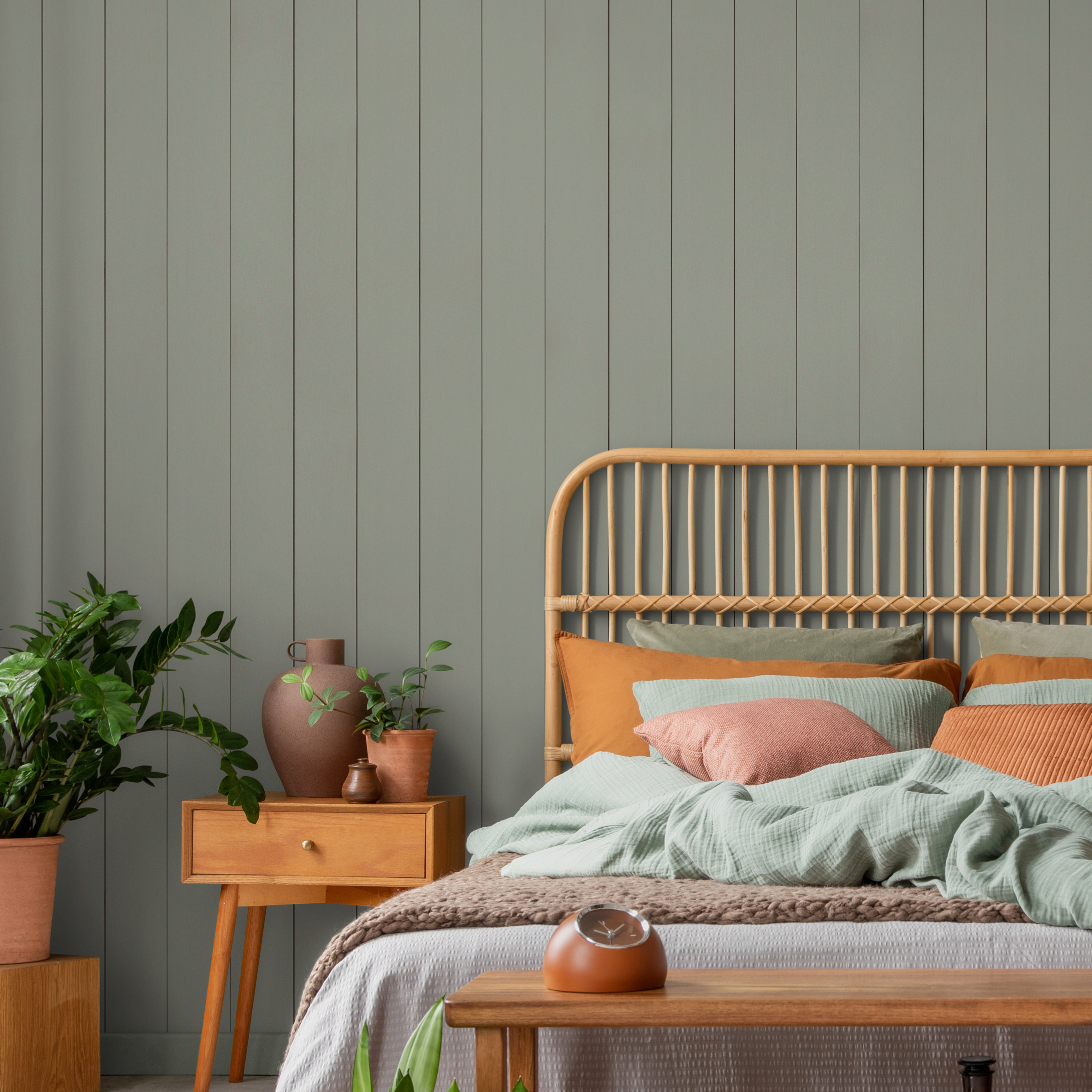 Peel And Stick Slat Wallpaper