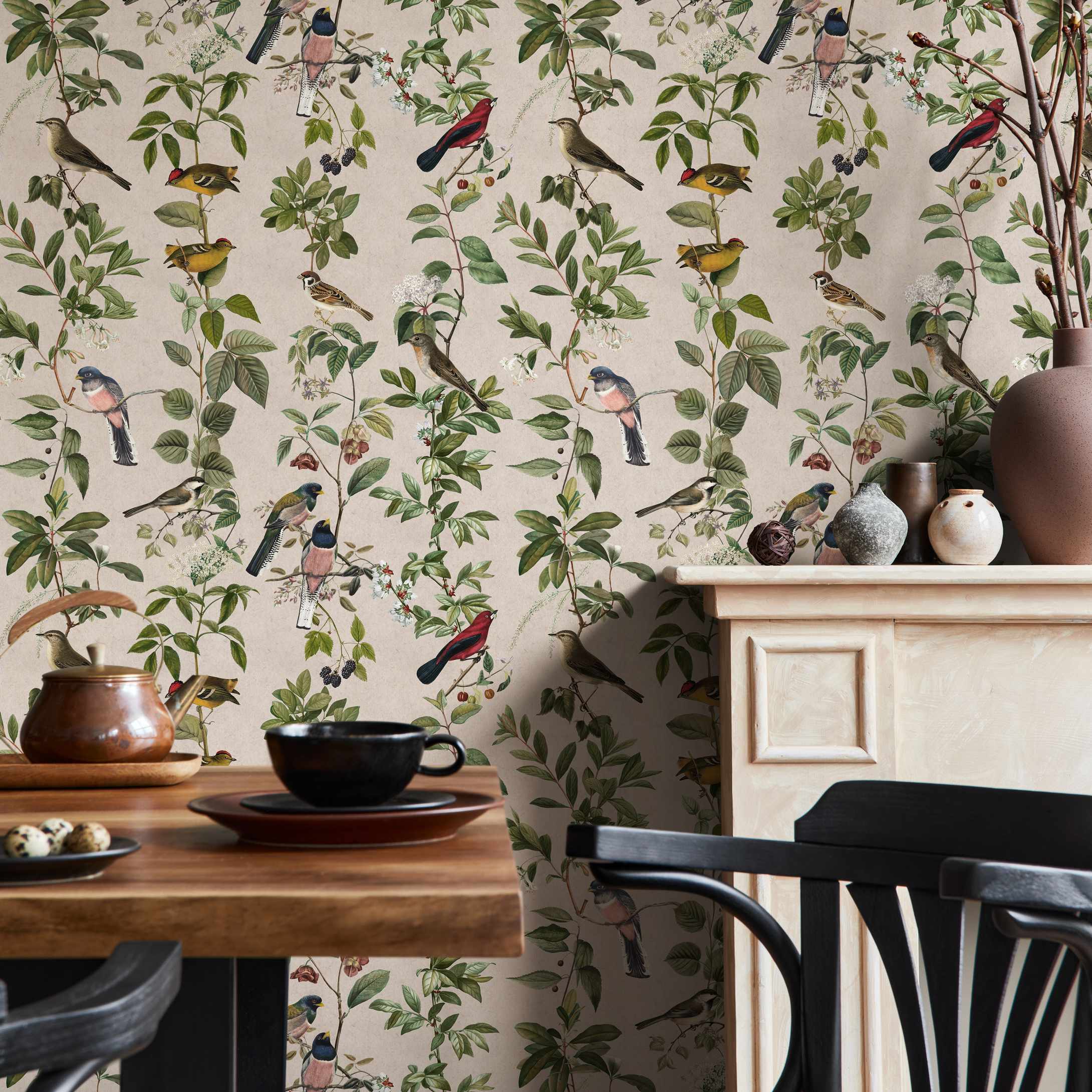 Wallpaper Dining Room