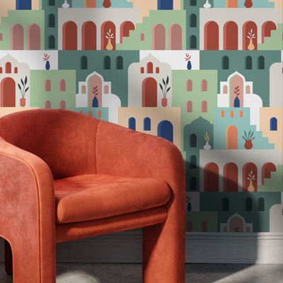 City Peel And Stick Wallpaper