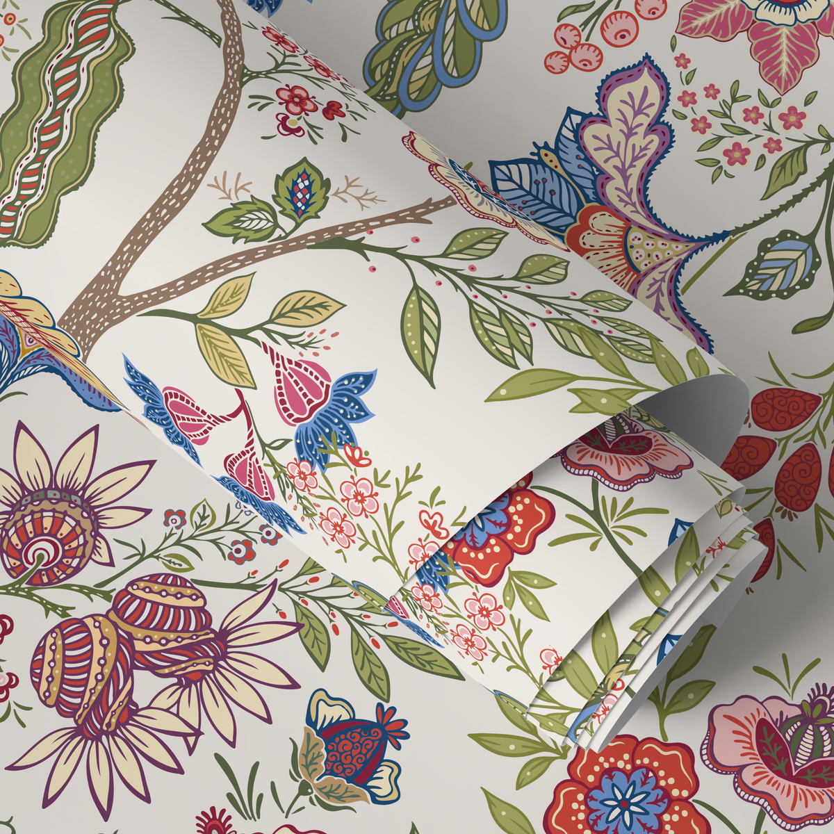 Fun Laundry Room Wallpaper