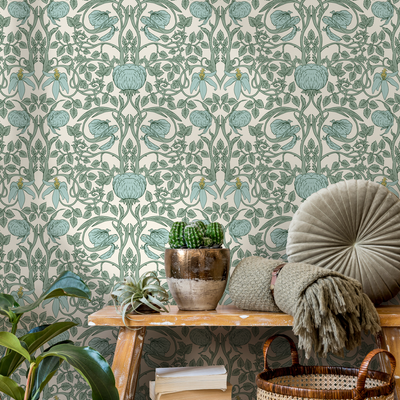 Pastel Green Wallpaper