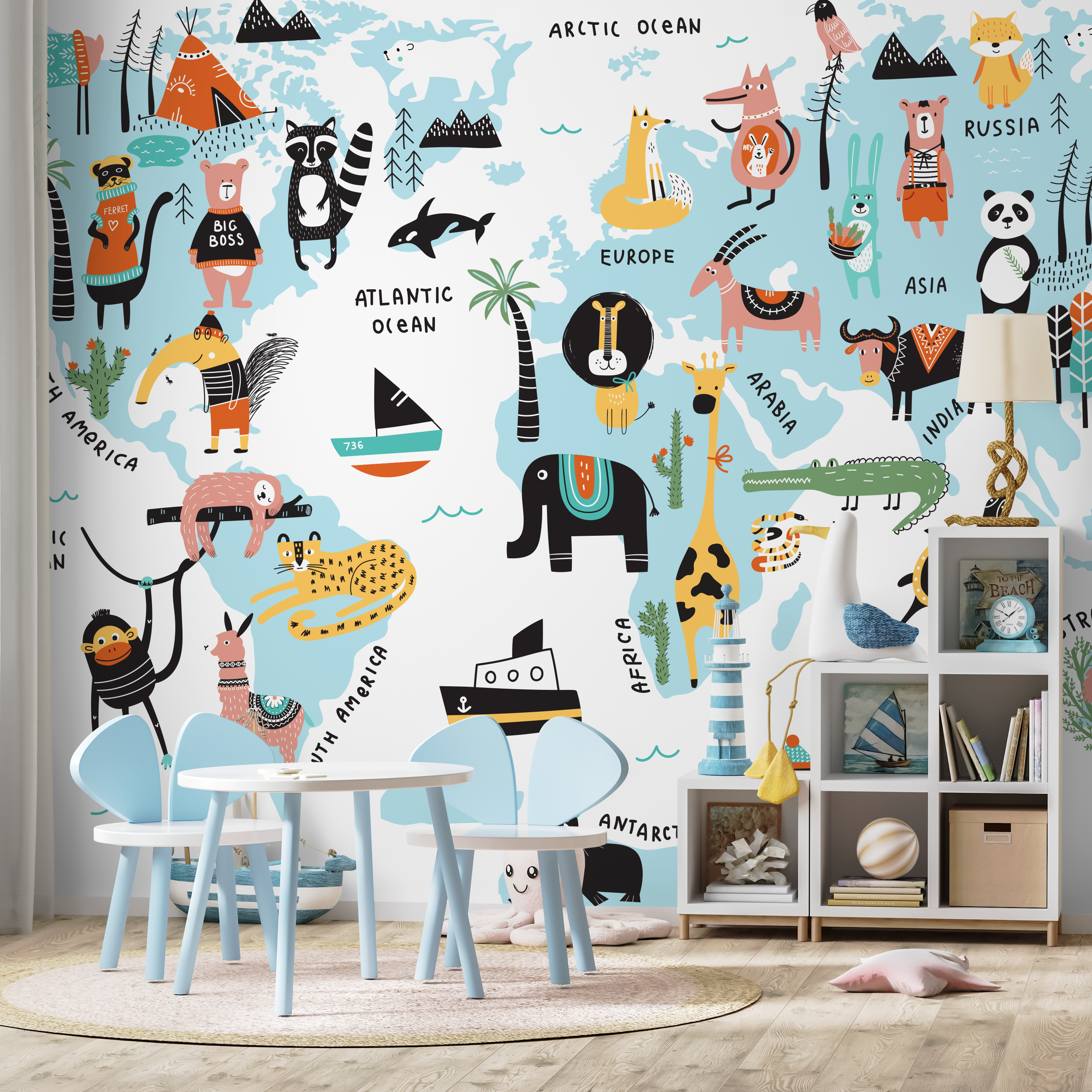 Peel And Stick Wallpaper For Classroom